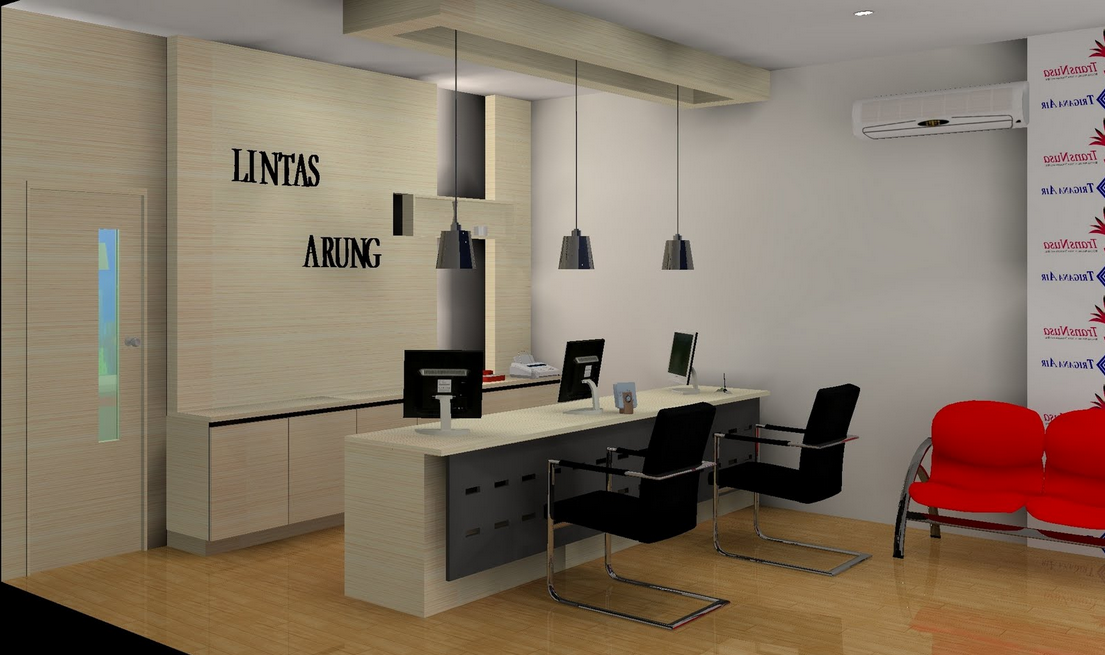 Contoh gambar desain-desain interior kantor sebagai sumber 